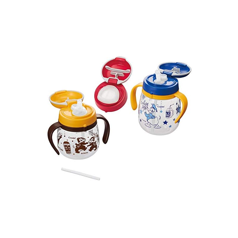 【3日以内発送】コンビ ラクマグ プレミアムセット チップ&デール ドナルドダック 4個アソート