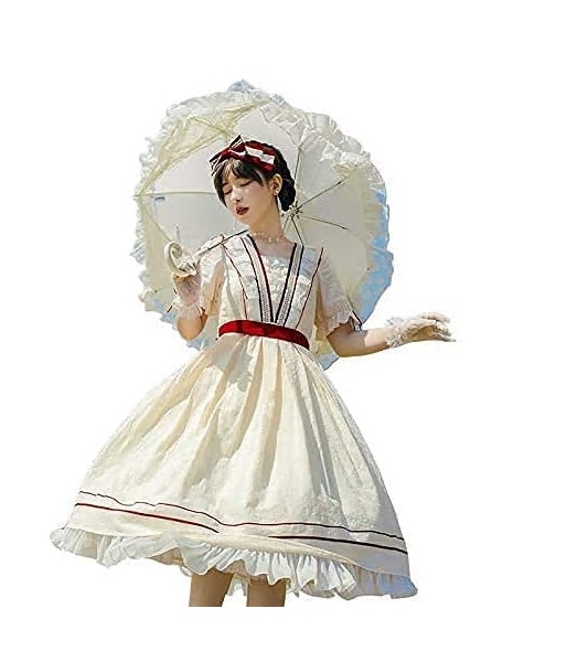 ロリータドレスプリンセスドリームウィズボウゴシックロリードレス半袖ロリータかわいいコスプレ