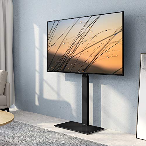 FITUEYES テレビスタンド 壁寄せテレビスタンド 高さ調節可能 ラック回転可能 ブラック TT