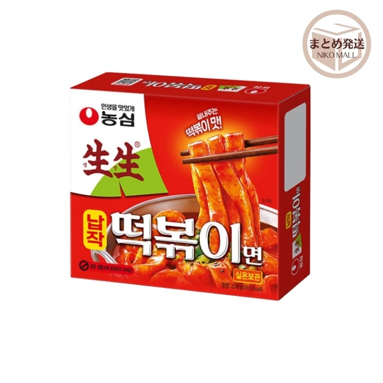 Qoo10] 農心 生生トッポギ平麺 (258g) 【まとめ : 食品