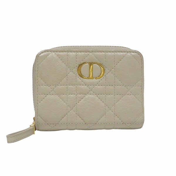 ディオール カロ バイフォールド 2つ折り財布 レディース 【中古】