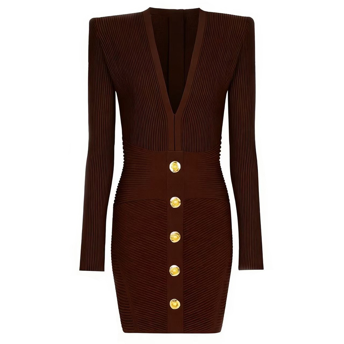 25168入荷新作長袖ガードルスリムフィットヒップカバーニットワンピースシンプルエレガントスカート