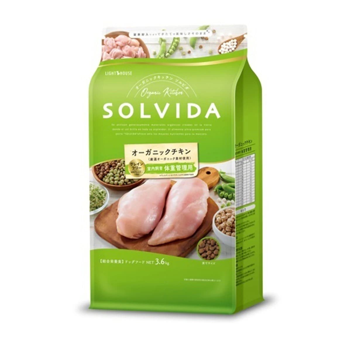 グレインフリー チキン 室内飼育体重管理用 3.6kg