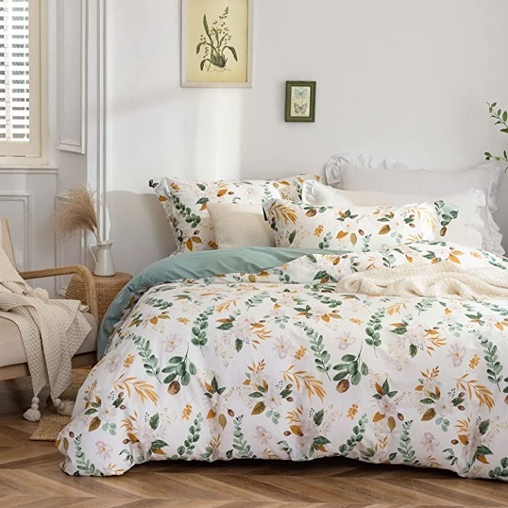 布団かばーダブル 4点セット コットン100% 布団カバーセット DKaelynオリジナルデザイン(Kaelyn, ダブルD)