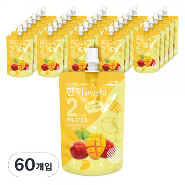 ザジョイ 一食こんにゃくゼリー ワイルドマンゴー 더조은 한끼곤약젤리 와일드망고