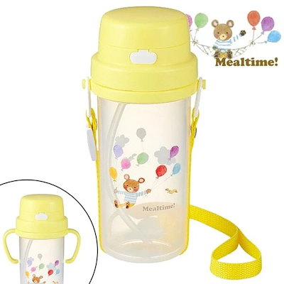 他サイト： ベビー用ストローボトル　ミールタイム　370ml　2WAY　ハンドル付き　ベビー用　子供用　キャラクの商品画像