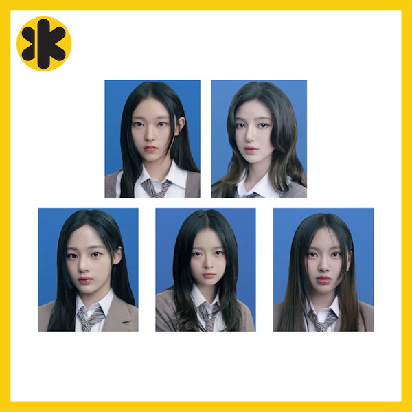 Qoo10] NewJeans 証明写真風カード KP