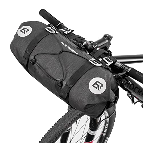 ROCKBROS(ロックブロス)ハンドルバーバッグ 自転車 フロントバッグ 防水 反射 付き セット