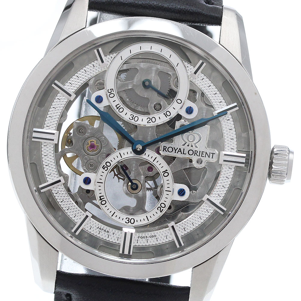 オリエント ORIENT FQ03-CO-B ロイヤルオリエント パワーリザーブ 自動巻き メンズ _935078【中古】 87,065円