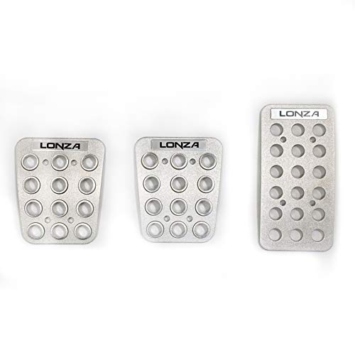 色：アルミ ナポレックス(Napolex) LONZA 車用アルミペダル MT車専用 ミニペダルセッ