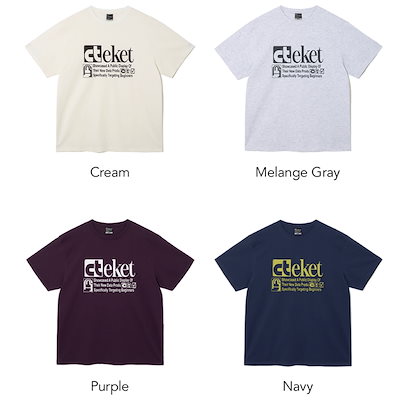 Qoo10] teket Plan Tee (4 Colors) : レディース服