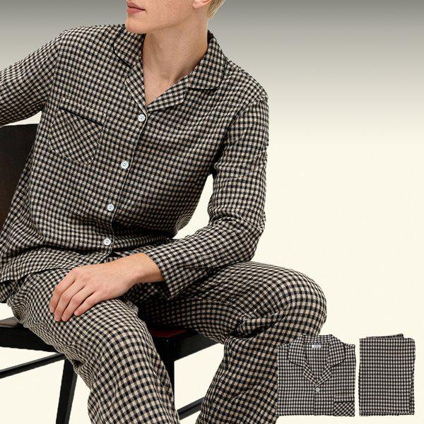 NCG1177 男性用コットン起毛パジャマ