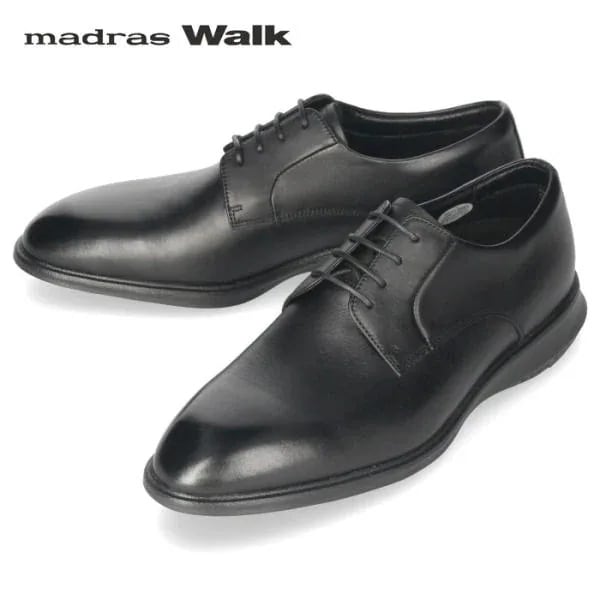 マドラスウォーク ゴアテックス メンズ ビジネス 外羽根プレーントゥ 防水 3E 幅広 madras Walk MW7931 GORE-TEX