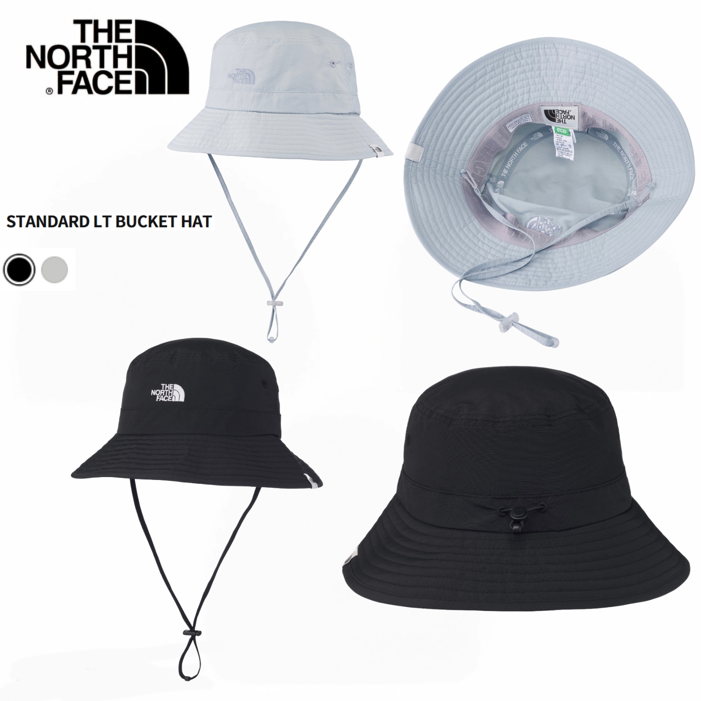 STANDARD LT BUCKET HAT スタンダード ライト バケット ハット 紐付き帽子 登山帽子 つばの広い帽子