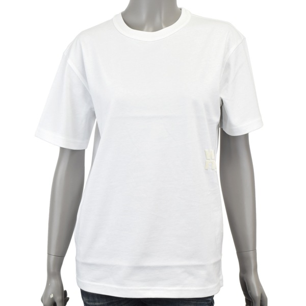 ALEXANDER WANG アレキサンダーワン ESSENTIAL JSY SS TEE/パフ ロゴ Tシャツ/4CC3241520 100