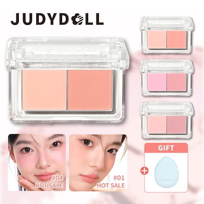 Qoo10] JUDYDOLL 【新作登場】2色のチーク パウダーチーク