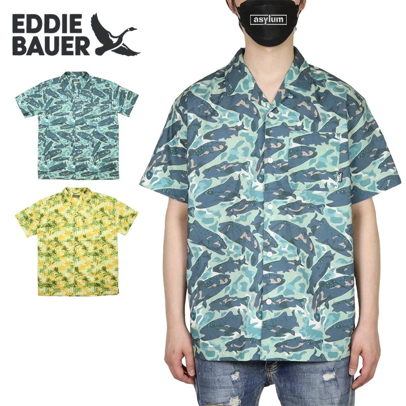 エディーバウアー アロハシャツ EDDIE BAUER 半袖 メンズ レディース ブランド おしゃれ おすすめ 人気 7,656円