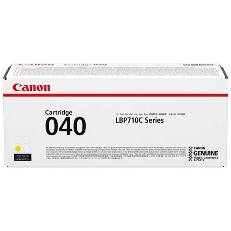 キヤノン　CANON　(純正)トナーカートリッジ040(イエロー)　CRG-040YEL