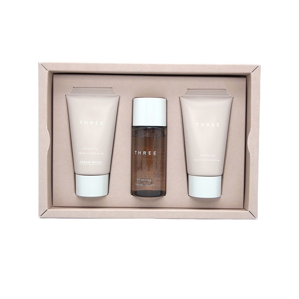 【国内正規品】 THREE（スリー）　バランシングネクター　スキンケア　ファーストキット