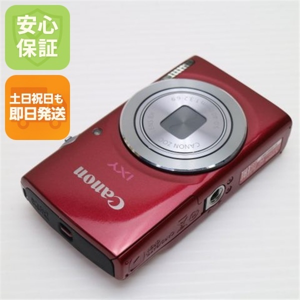 超美品 IXY 120 レッド デジカメ Canon 205