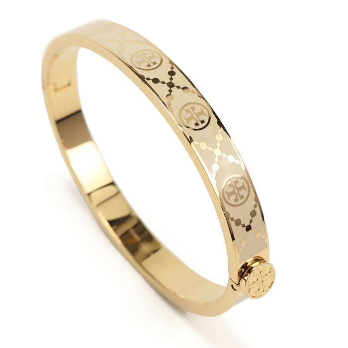 ブレスレット MILLER T MONOGRAM 150568 701 TORY GOLD-NEW IVORY ゴールド系 ベージュ系