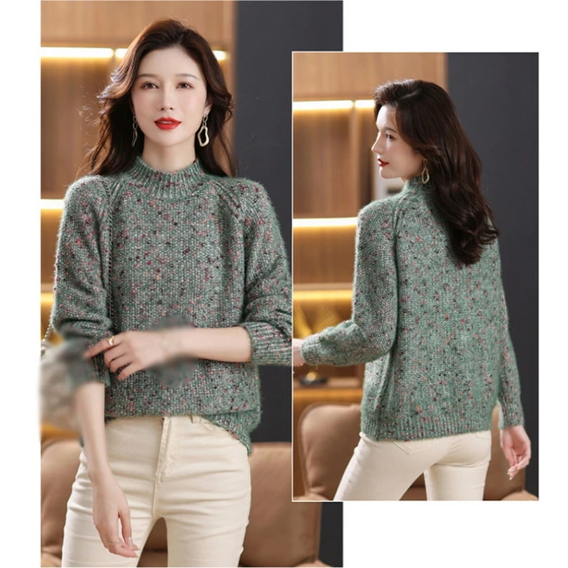 クーポン ねこ柄セーター ニット レディース タートル ネック トップス 長袖 セーター ニットソー ハイネック 無地 暖かい リブ 防寒対策 タートルネック リブニット 柔らかい 伸縮 厚手 秋冬