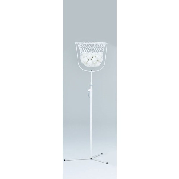 学校体育器具 ワンタッチカラー玉入台 ホワイト B5973W メーカー直送