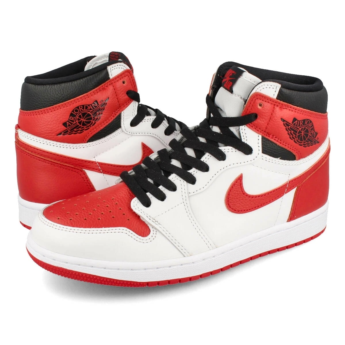 AIR JORDAN 1 RETRO HIGH OG WHITE/UNIVERSITY RED/BLACK 【HERITAGE】