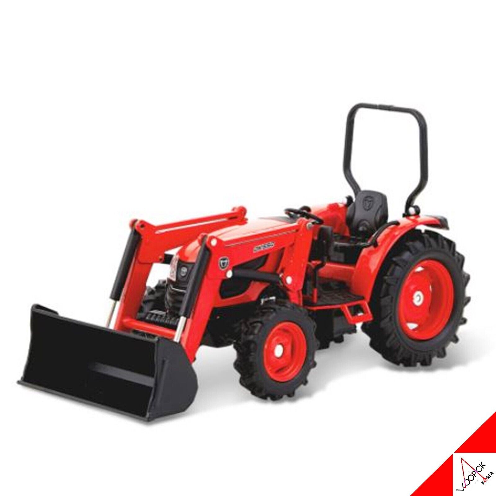 DAEDONG 1/49 DK550 Tractor Loader Die-Cast Construction Miniature G0101-15501/トラクターミニチュア/正品