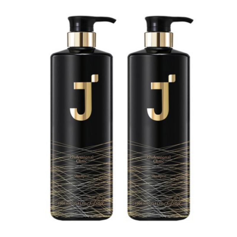 プロフェッショナル クリニックシャンプー 1L x 2個 セット 大容量 サロン級ホームケア×ダメージ集中補修