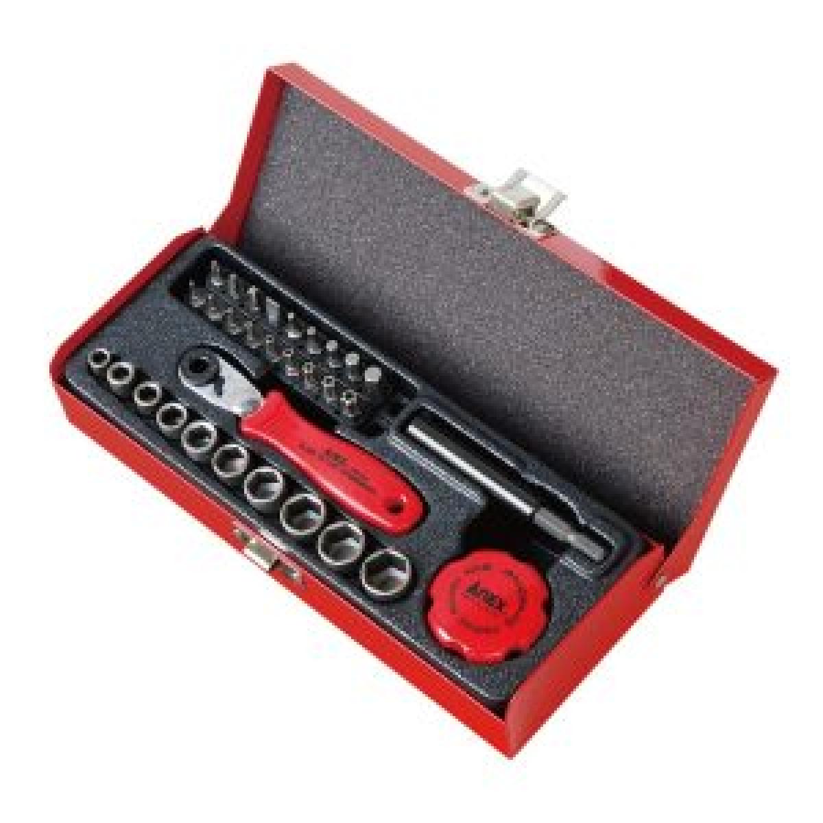 アネックス(ANEX) コンパクトビット・ラチェット52　マルチセット　ストレート型