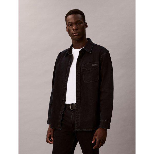 男性ブルーブラックストーン90Sオーバーシャツ(4RE714G)