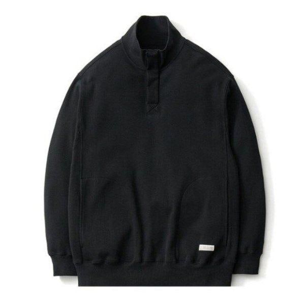 長袖Tシャツ LQC W243001XHT91-BLK M PTRY セーター