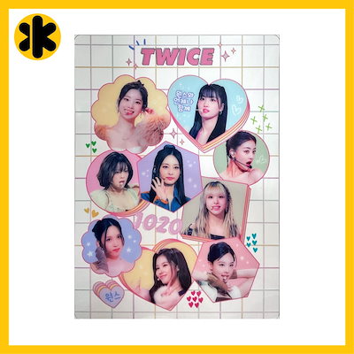 jypnation twice クリアファイル TWICE クリアファイル - メルカリ