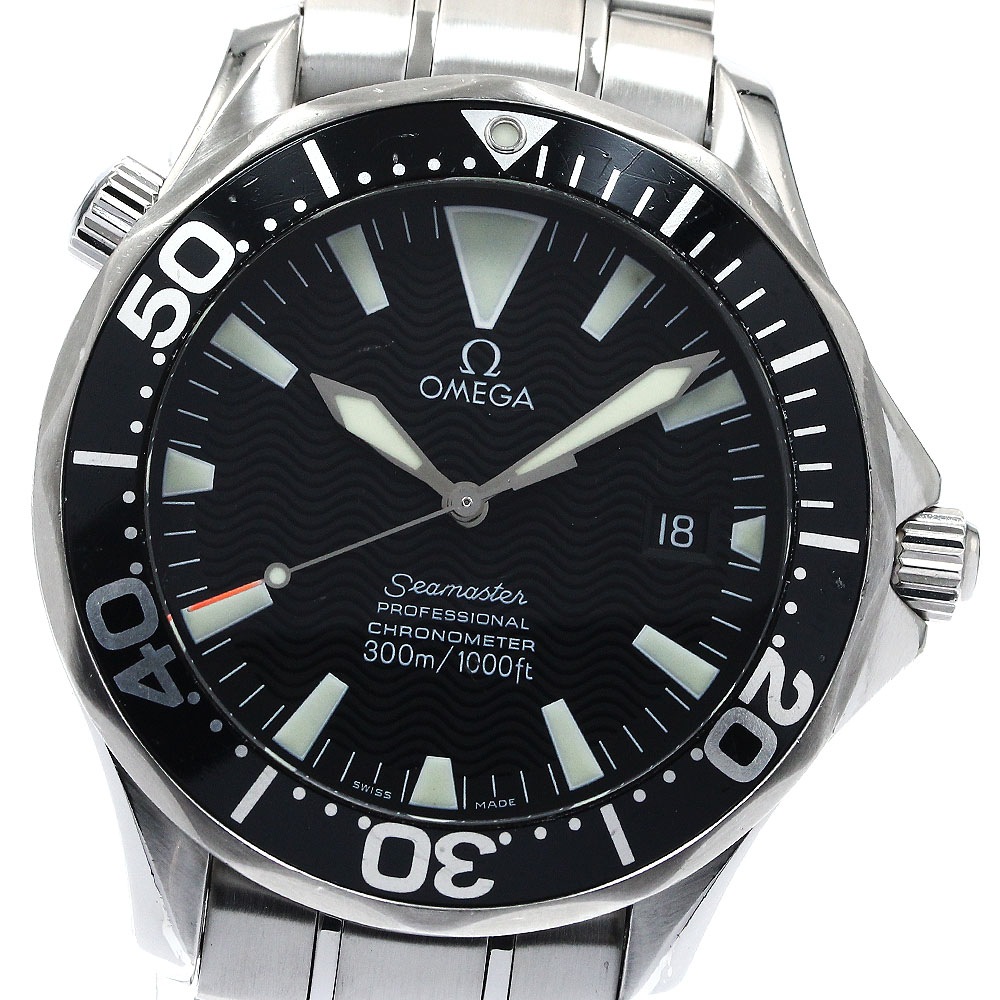 オメガ OMEGA 2254.50 シーマスター300 デイト 自動巻き メンズ _879632【中古】