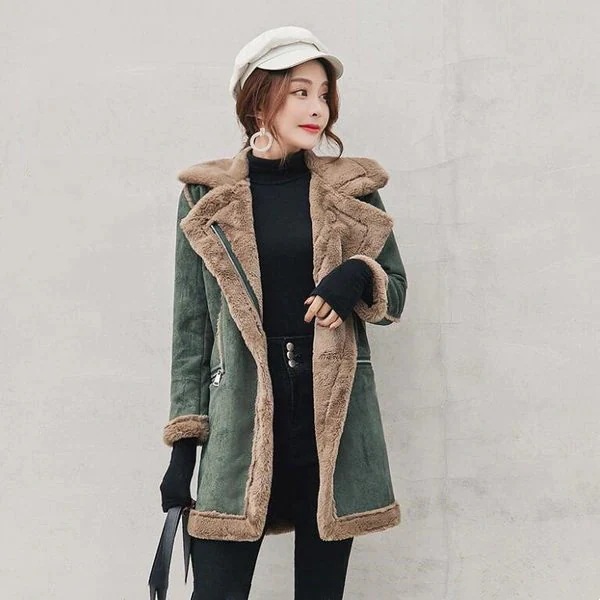 人気商品超目玉ムートンコート レディース ロングコート オーバーコート ボアコート柔らかい アウター 定番 体型カバー