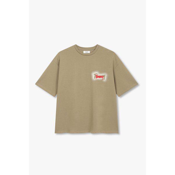 [MEN] グラフィティロゴプリント半袖Tシャツ9156222315013