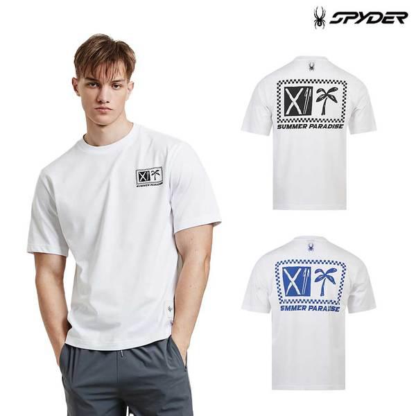 [] 男性グラフィック半袖Tシャツ SPJMCNRS335M