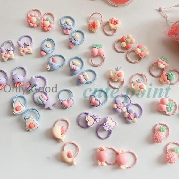 赤ちゃん用 子供用 ベビー用 動物 誕生日 ミニ プレゼント 髪飾り ミニゴム ガールズ ヘアゴム ヘアアクセサリー お花 おすすめ
