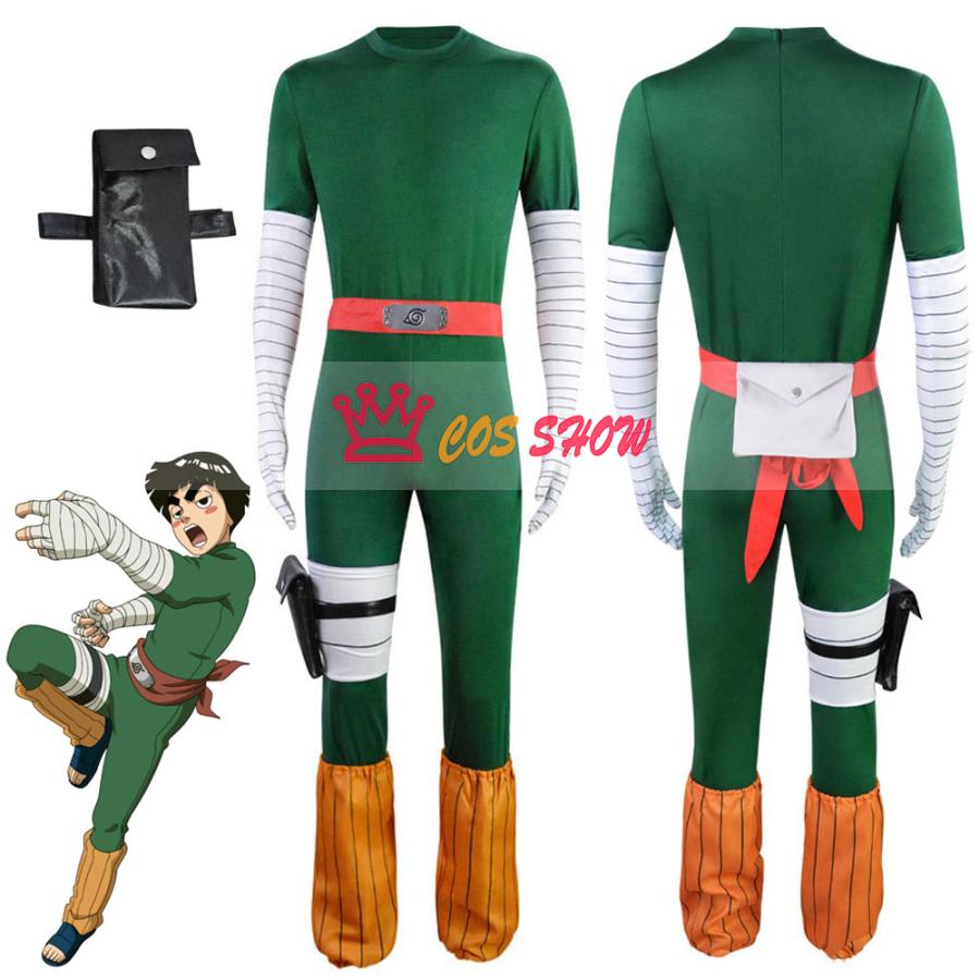 ロック・リー コスプレ衣装 NARUTO cosplay仮装 日常服 イベント ステージ服 舞台 ハロウィン クリスマス