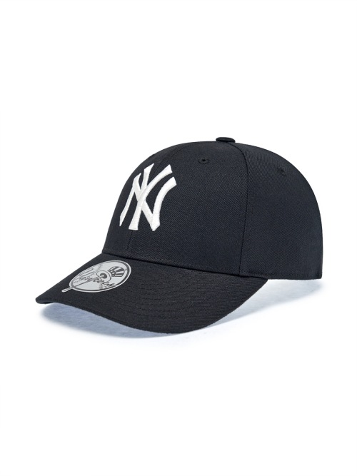 【MLB】 SIGNATURE PATCH STRUCTURED Ball Cap NY BLACK キャップ 正規品