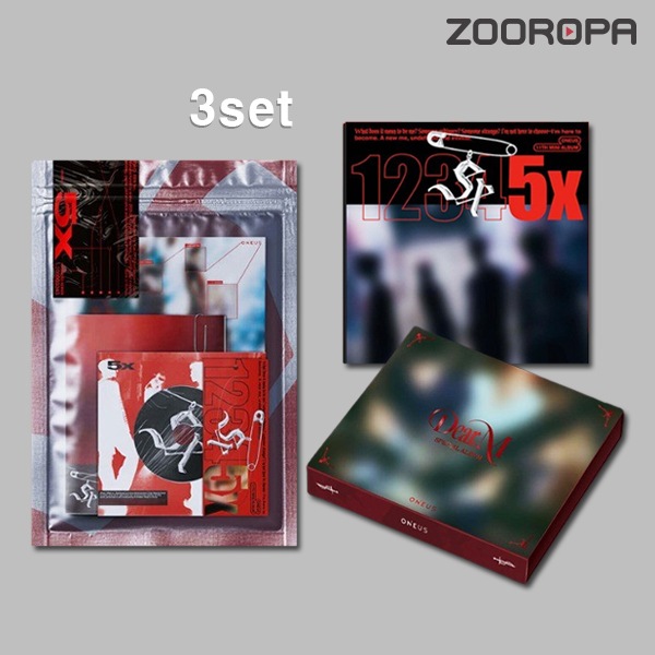 [3종세트] 원어스 ONEUS 5x Dear M 11집