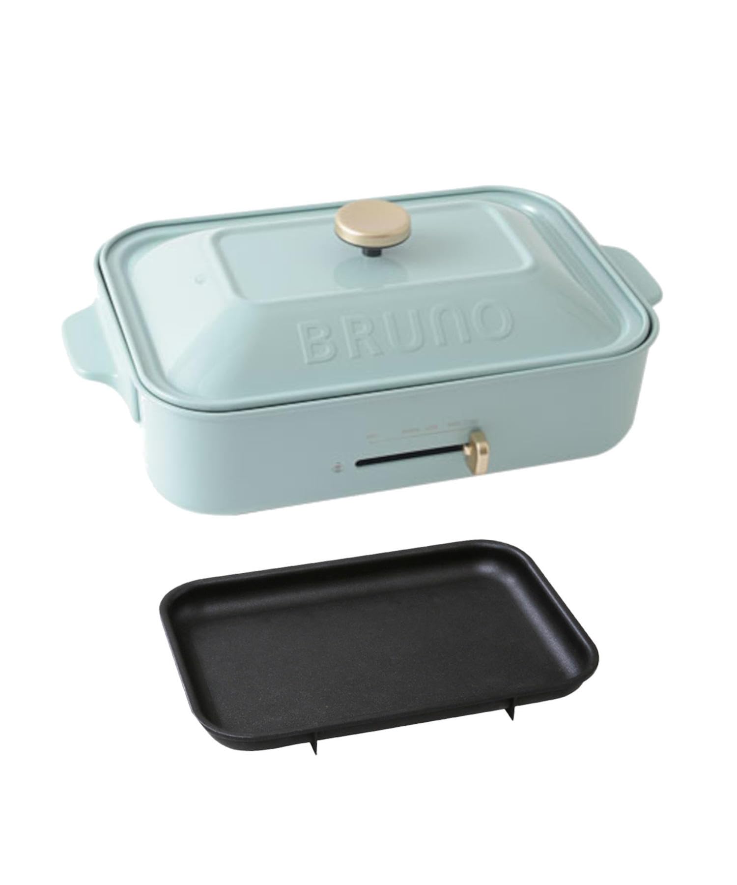 BRUNO コンパクトホットプレート 平面プレートのみ 【直営店限定カラー】ブルーグレー サイズなし BOE119-BGY 8,855円