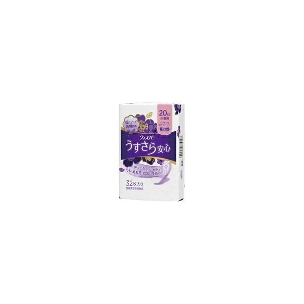 【16個セット】ウィスパー うすさら安心 女性用 吸水ケア 20cc 少量用(32枚入)[ウィスパー] (1ケース)