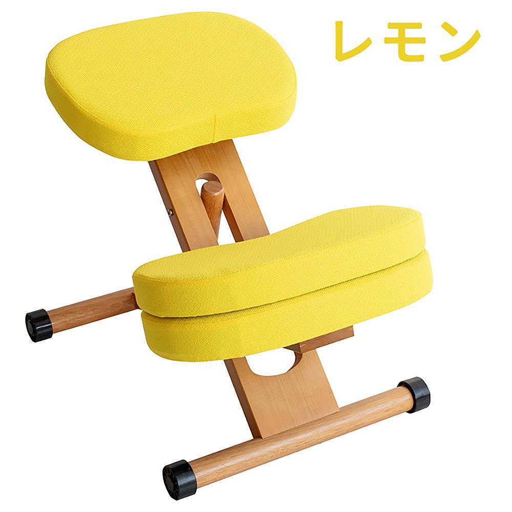 宮武製作所 CH-889CK_LE 補助クッション付きプロポーションチェアキッズ（レモン） CH889CKLE