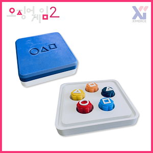 カカオトーク✖️イカゲーム　ストラップ2個セット　韓国限定　バラ売り不可 イカゲームコラボ商品｜韓国のお土産紹介🦑