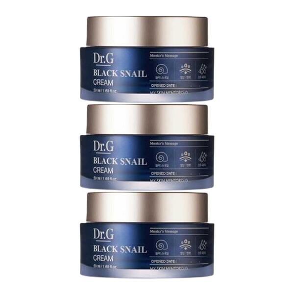 ドクタージー ブラック スネイル クリーム 50ml 3個