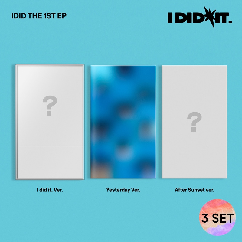 [3種 SET] IDID - (Mini 1st Album) I did it