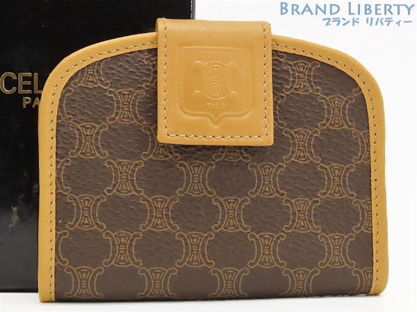 激レアほぼ新品セリーヌヴィンテージマカダムコインケース小銭入れコンパクト財布