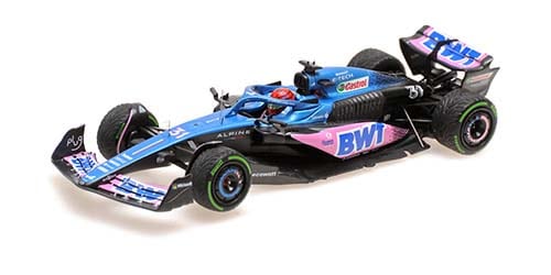 ミニチャンプス 1/43 BWT アルピーヌ F1 チーム A523 エステバンオコン モナコGP 2023 3位入賞【417230731】 ミニカー MC 417230731 BWT A523 オ